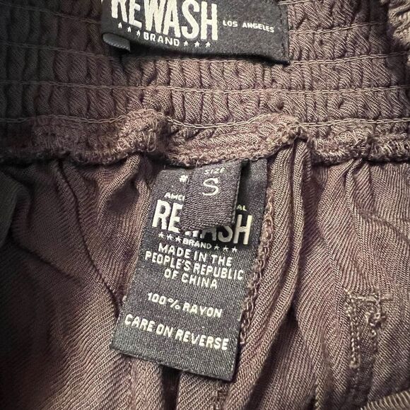 Rewash dark‎ green pull on pants. Size small - Picture 5 of 8